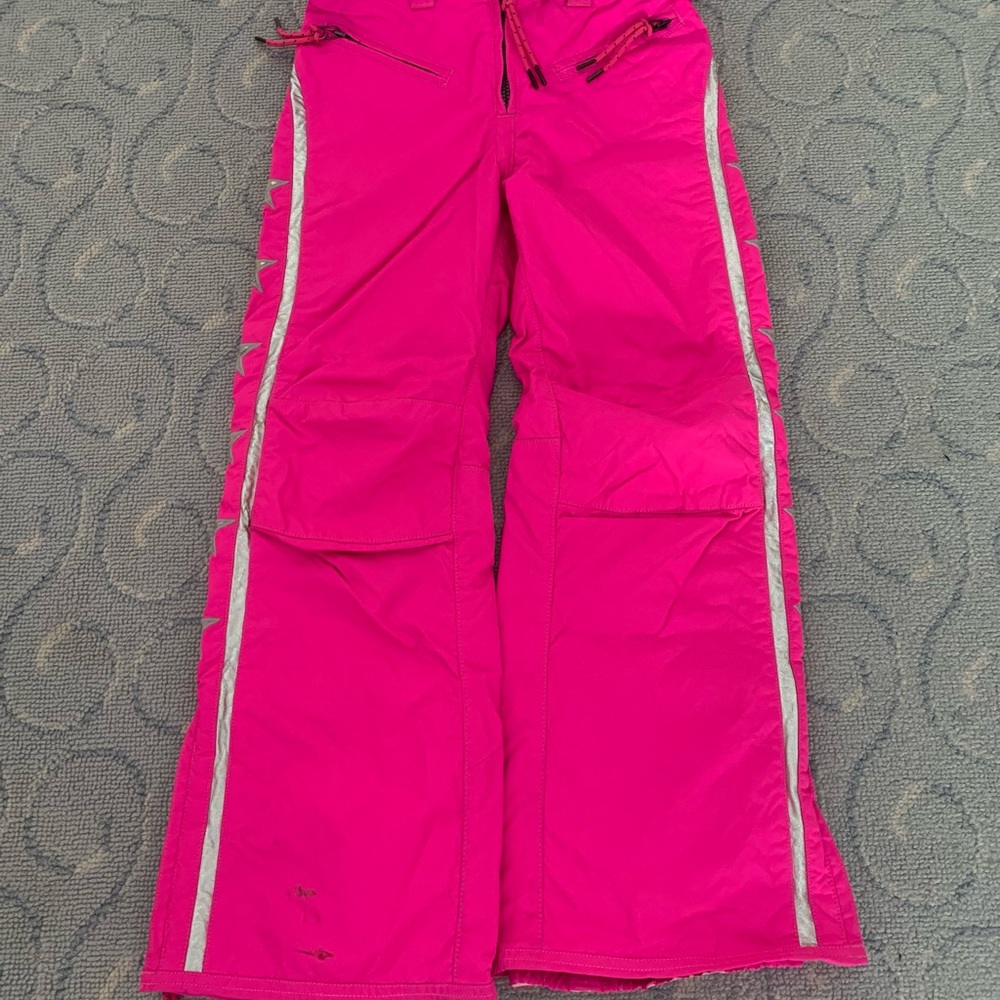 Pink Star Ski Pants